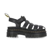 Dr. Martens Flat Sandals Black, Dam