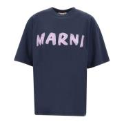 Marni T-Shirts Blue, Dam