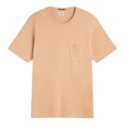 C.p. Company Stone Washed Resist Dyed T-Shirt Brown, Herr