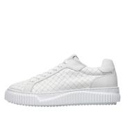 Voile Blanche Laced Shoes White, Dam