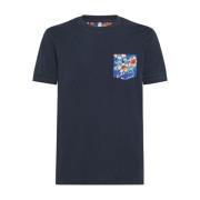 Sun68 T-Shirts Blue, Herr