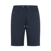 Sun68 Bermuda Shorts för Avslappnad Stil Blue, Herr