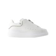 Alexander McQueen Laeder sneakers White, Dam