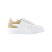 Alexander McQueen Laeder sneakers White, Dam