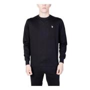 U.s. Polo Assn. Sweatshirts Black, Herr