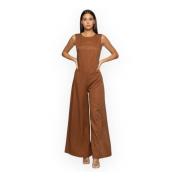 Kocca Lonny Jumpsuit Brown, Dam