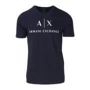 Armani Exchange T-Shirts Blue, Herr