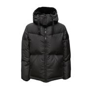 A.p.c. Svart Ripstop Pufferjacka Black, Herr