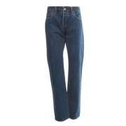 Burberry Vintage Pre-owned Denim jeans Blue, Dam