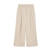 Max Mara Weekend Trousers Beige, Dam