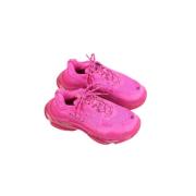 Balenciaga Vintage Pre-owned Tyg sneakers Pink, Dam