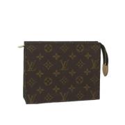 Louis Vuitton Vintage Pre-owned Canvas louis-vuitton-vskor Brown, Dam