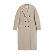 Max Mara Tidlös ikonisk Madame kappa Beige, Dam