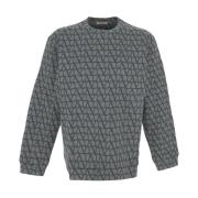 Valentino Sweatshirts Gray, Herr
