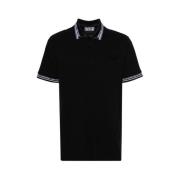 Versace Jeans Couture Polo Shirts Black, Herr