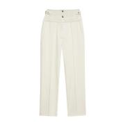 Sportmax Trousers Beige, Dam