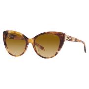 Ralph Lauren Cat-eye solglasögon med gula gradientglasögon Brown, Unis...