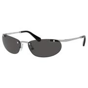 Swarovski Silver Solglasögon för Daglig Användning Gray, Dam