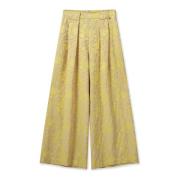 MOS Mosh Wide Trousers Yellow, Dam