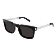 Saint Laurent Sl581 Sunglasses Black Frame Black, Unisex