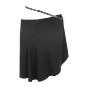 Courrèges Svart Mini Kjol Slash Ellipse Black, Dam