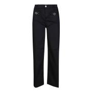 Liu Jo Wide Trousers Blue, Dam