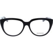 Balenciaga Original Glasögon med 3-års Garanti Black, Dam