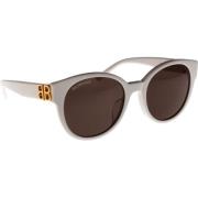 Balenciaga Stiliga solglasögon för kvinnor White, Dam