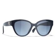 Chanel Sunglasses Black, Unisex