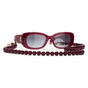 Chanel Sunglasses Red, Unisex