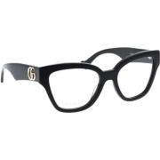 Gucci Stiliga Original Glasögon för Kvinnor Black, Dam