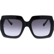 Gucci Stiliga Solglasögon med Gradientglas Black, Dam