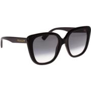 Gucci Stiliga solglasögon med gradientlinser Black, Dam