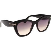 Tom Ford Gradient Lins Solglasögon för Kvinnor Black, Dam