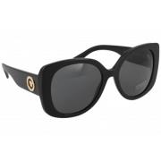 Versace Ikoniska Solglasögon för Kvinnor Black, Dam