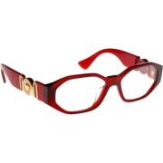 Versace Snygga Glasögon för Kvinnor Red, Dam