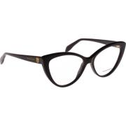 Alexander McQueen Glasses Black, Dam