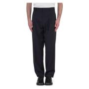 Costumein Straight Trousers Blue, Herr