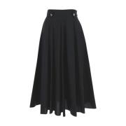 Liu Jo Midi Skirts Black, Dam
