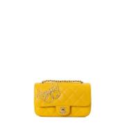 Chanel Vintage Pre-owned Laeder chanel-vskor Yellow, Dam