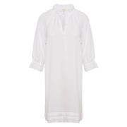 Part Two Stilfull vit klänning för dagligt bruk White, Dam