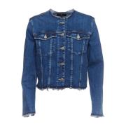 7 For All Mankind Jackets Blue, Dam
