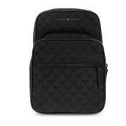 Emporio Armani Enaxlad ryggsäck Black, Herr