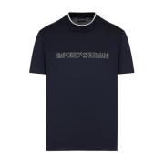 Emporio Armani 3D1Td4-1Juvz Kortärmad Mode T-shirt Blue, Herr