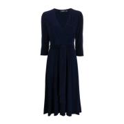 Ralph Lauren Midi Dresses Blue, Dam