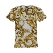 Versace Jeans Couture Barock Bomull T-shirt Multicolor, Herr