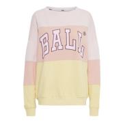 Ball J. Robinson Multi Sweatshirt Candy Pink Multicolor, Dam