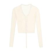 Dion Lee Cardigans White, Dam