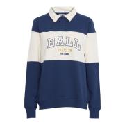 Ball Ocean Sweatshirt C. Gracia Broderad Blue, Dam
