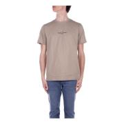 Fred Perry Logo Front T-shirts och Polos Beige, Herr
